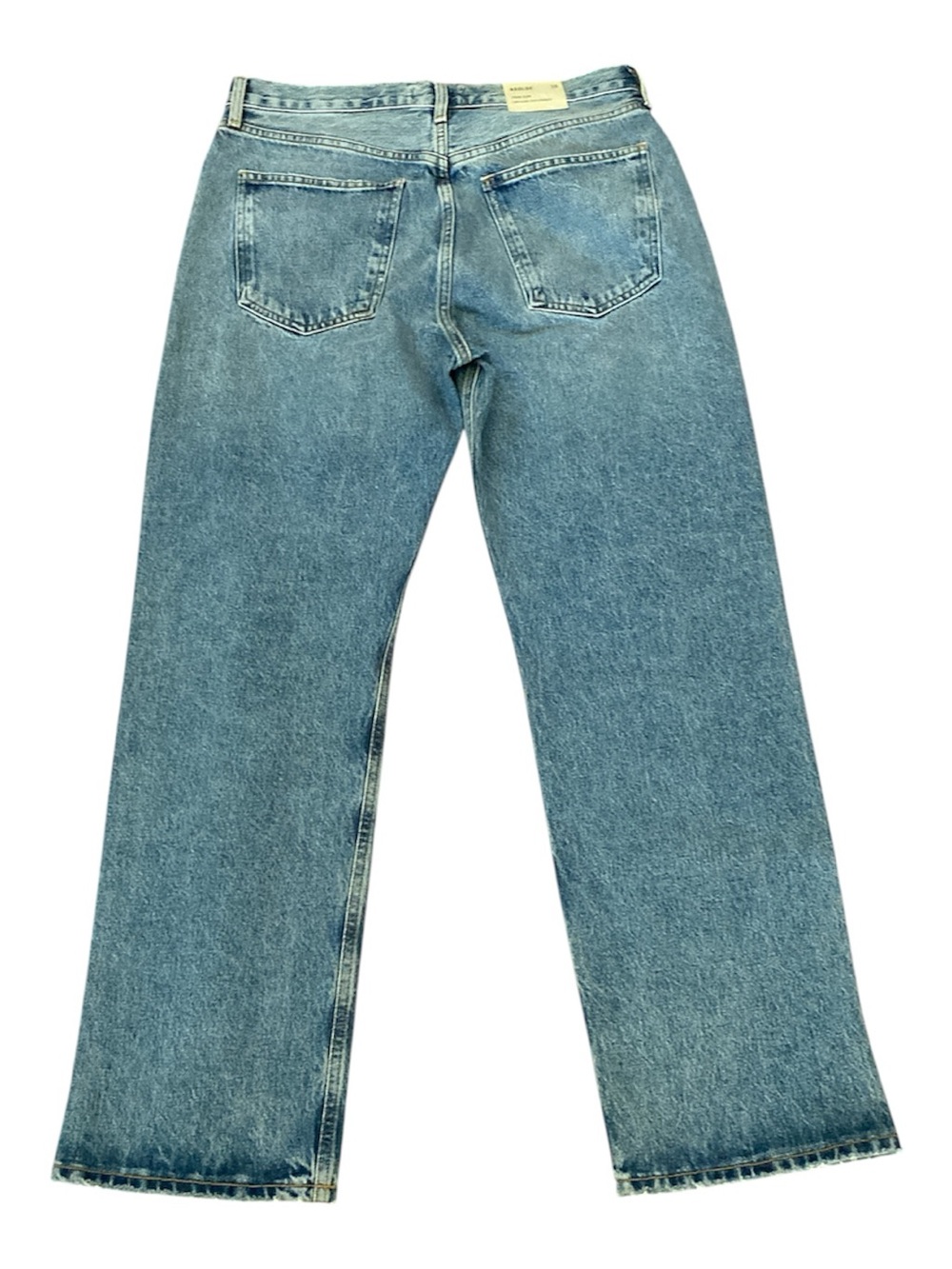 New Agolde Fran Low Slung Easy Straight 100% cotton wideleg jean women’s size 28